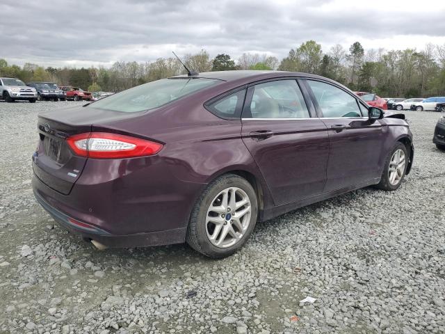 3FA6P0HR5DR158340 - 2013 FORD FUSION SE PURPLE photo 3