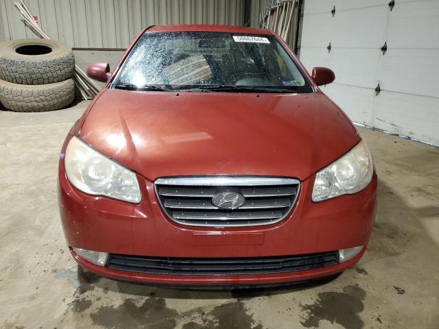 KMHDU46D48U547778 - 2008 HYUNDAI ELANTRA GLS RED photo 5