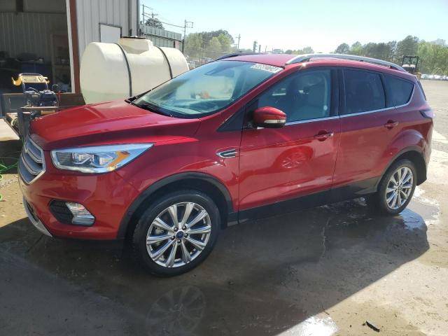 1FMCU9J93JUD18624 - 2018 FORD ESCAPE TITANIUM MAROON photo 1