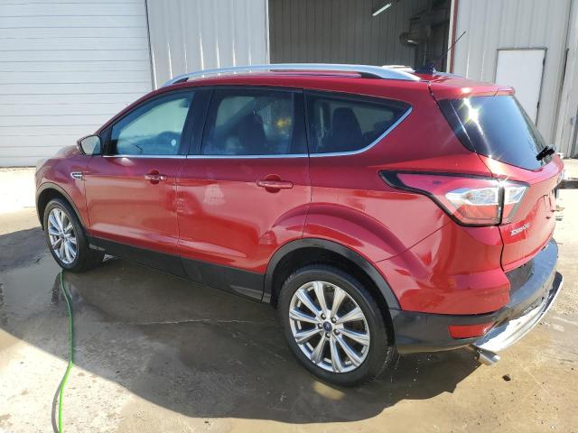 1FMCU9J93JUD18624 - 2018 FORD ESCAPE TITANIUM MAROON photo 2