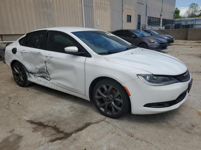 1C3CCCBG0FN686623 - 2015 CHRYSLER 200 S WHITE photo 4