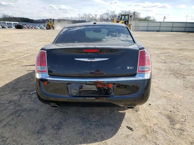 2C3CCAAGXDH527314 - 2013 CHRYSLER 300 BLACK photo 6