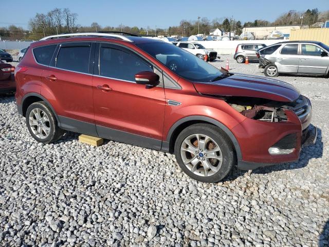 1FMCU9J94EUE36316 - 2014 FORD ESCAPE TITANIUM BURGUNDY photo 4