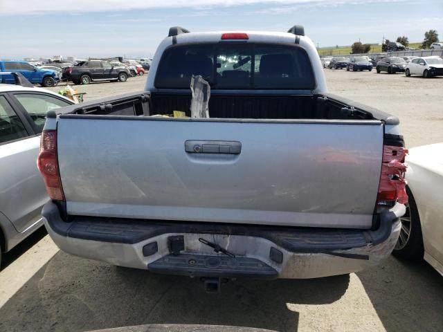 5TEJU62N97Z456464 - 2007 TOYOTA TACOMA DOUBLE CAB PRERUNNER SILVER photo 6