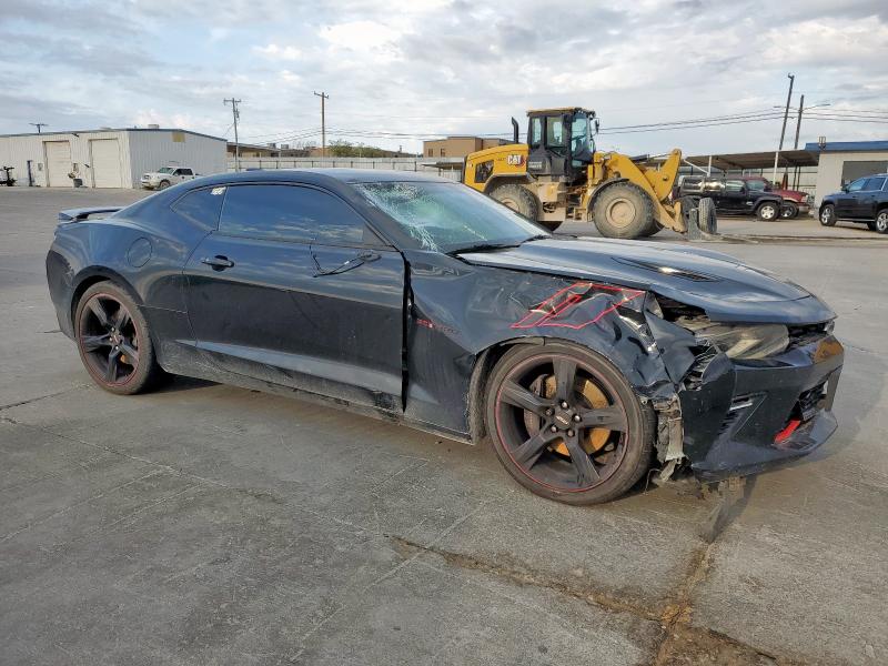 1G1FG1R70J0184121 - 2018 CHEVROLET CAMARO SS BLACK photo 4