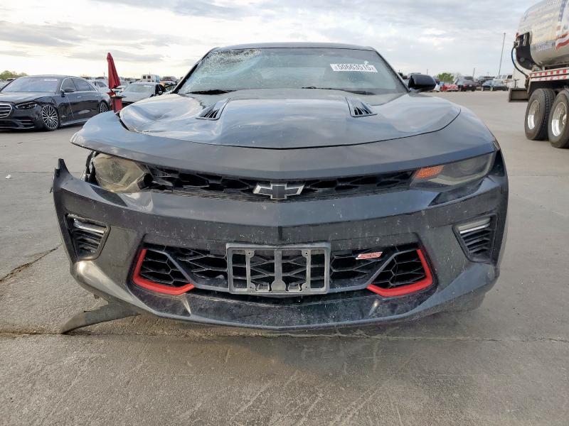 1G1FG1R70J0184121 - 2018 CHEVROLET CAMARO SS BLACK photo 5
