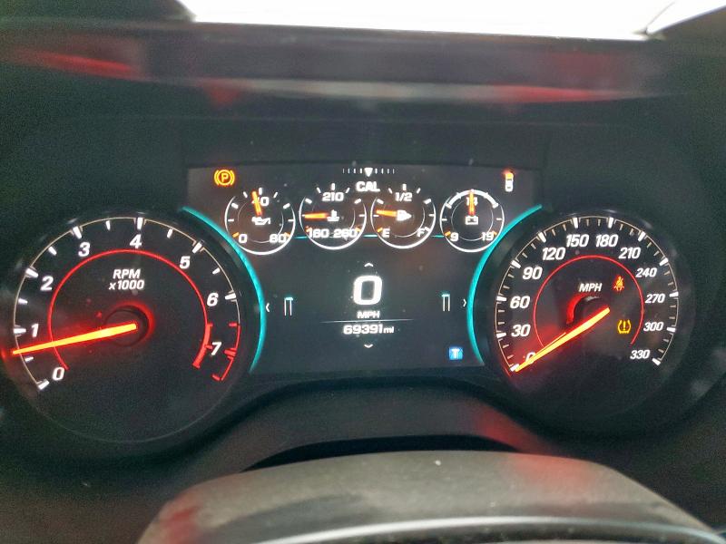 1G1FG1R70J0184121 - 2018 CHEVROLET CAMARO SS BLACK photo 9