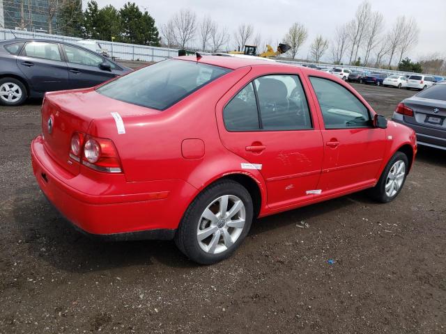 3VWTK49M19M636180 - 2009 VOLKSWAGEN CITY JETTA RED photo 3