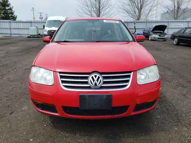 3VWTK49M19M636180 - 2009 VOLKSWAGEN CITY JETTA RED photo 5