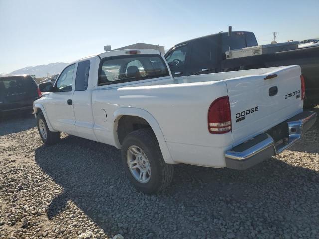 1D7HL42N13S155312 - 2003 DODGE DAKOTA SLT WHITE photo 2