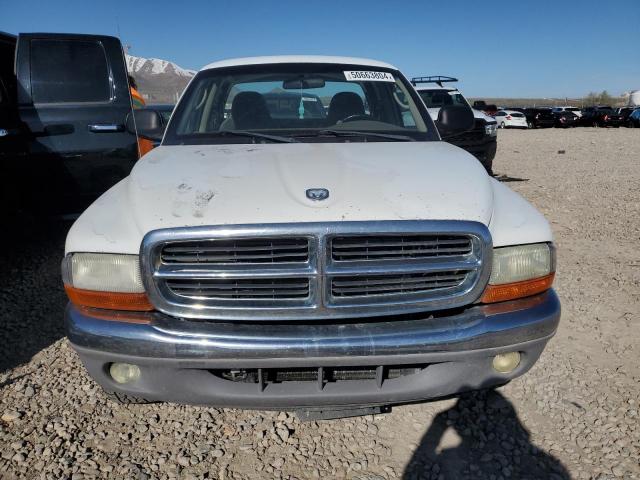 1D7HL42N13S155312 - 2003 DODGE DAKOTA SLT WHITE photo 5