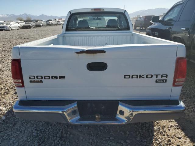 1D7HL42N13S155312 - 2003 DODGE DAKOTA SLT WHITE photo 6