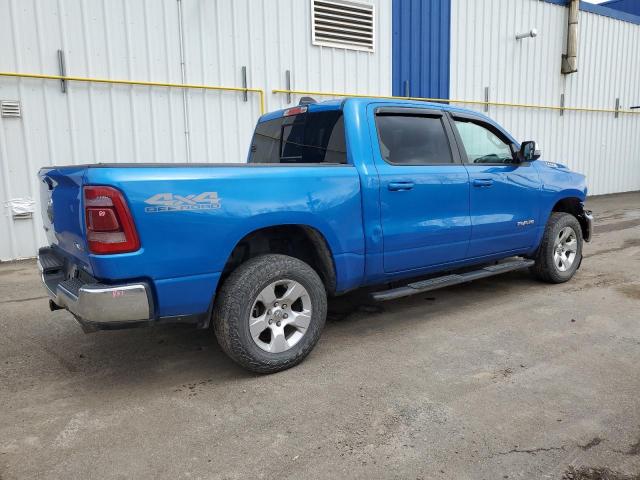 1C6SRFFT0MN562287 - 2021 RAM 1500 BIG HORN/LONE STAR BLUE photo 3