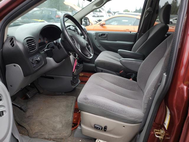 2A4GP54L87R160732 - 2007 CHRYSLER TOWN & COU TOURING RED photo 7