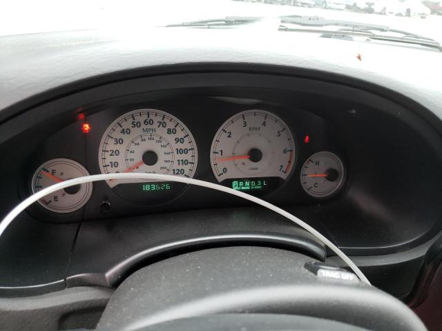 2A4GP54L87R160732 - 2007 CHRYSLER TOWN & COU TOURING RED photo 9