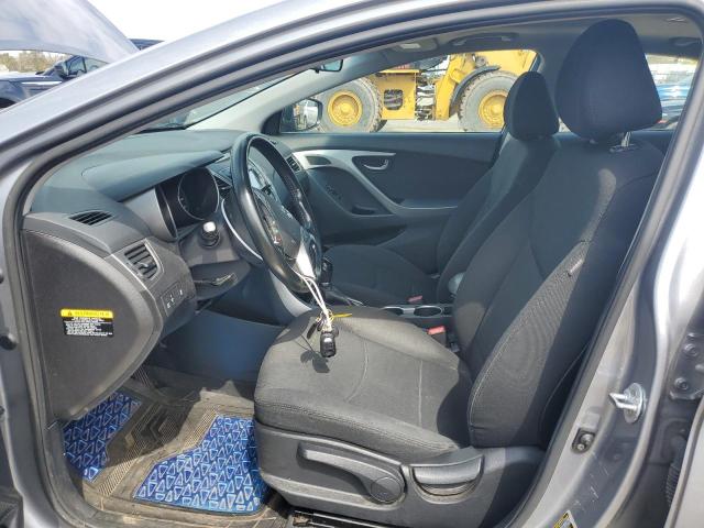 KMHDH4AE3FU345385 - 2015 HYUNDAI ELANTRA SE SILVER photo 7