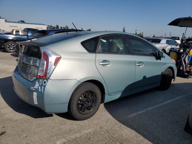 JTDKN3DU7C1613451 - 2012 TOYOTA PRIUS BLUE photo 3