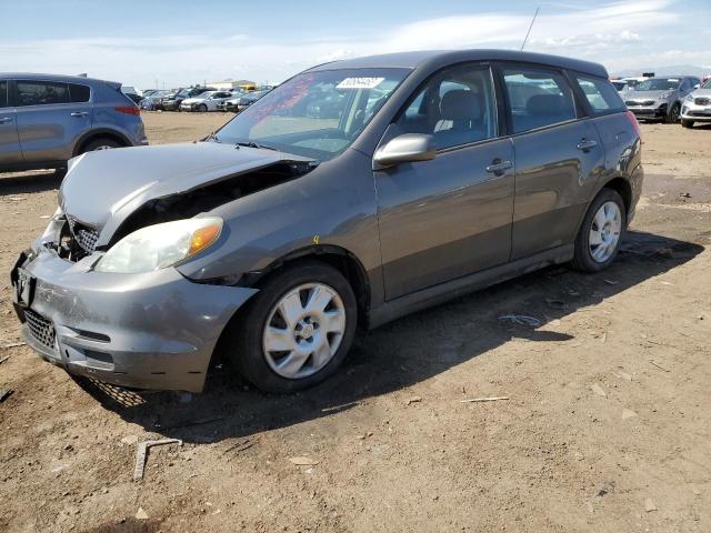 2T1KR32E64C202765 - 2004 TOYOTA COROLLA MA XR GRAY photo 1