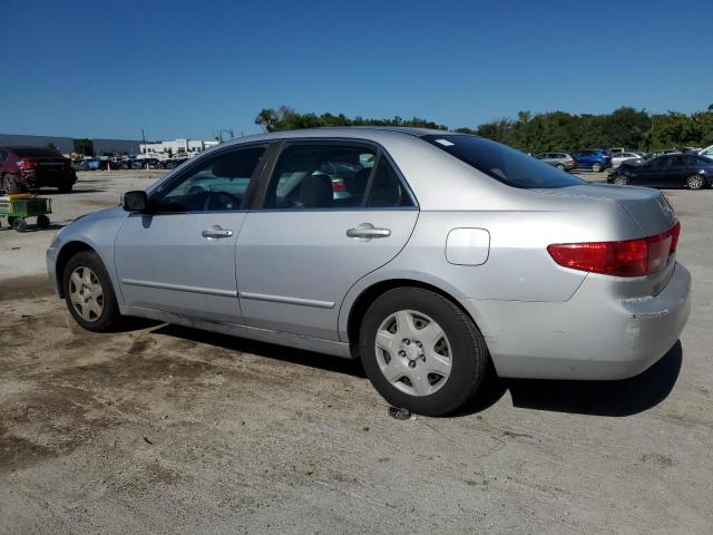 1HGCM56445A054025 - 2005 HONDA ACCORD LX SILVER photo 2