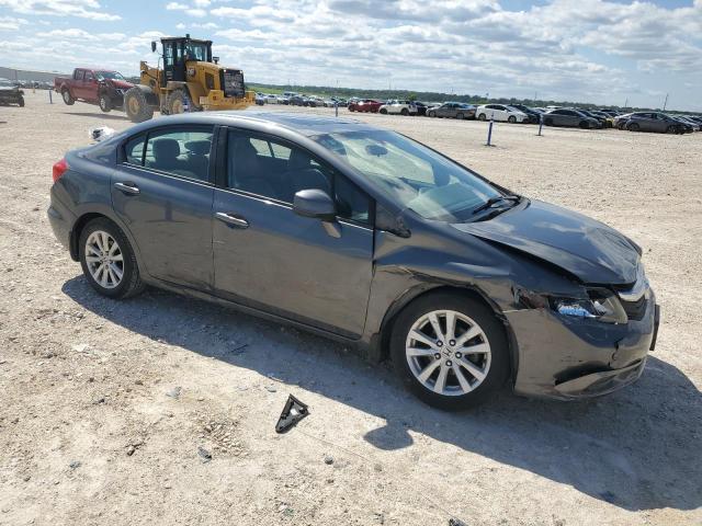 19XFB2F83CE081259 - 2012 HONDA CIVIC EX GRAY photo 4