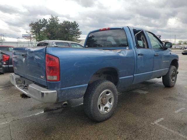 3D7KU28D63G745602 - 2003 DODGE RAM 2500 ST BLUE photo 3