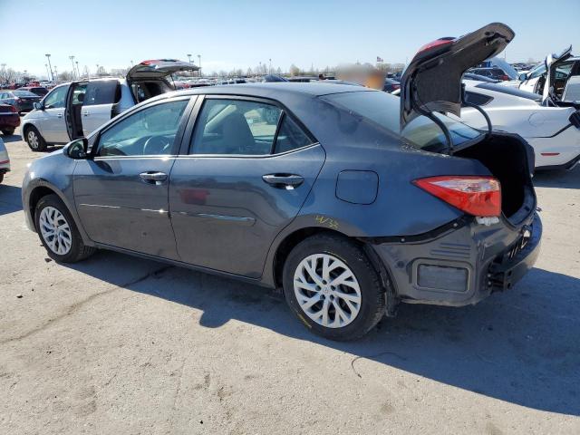 5YFBURHEXJP794627 - 2018 TOYOTA COROLLA L BLUE photo 2