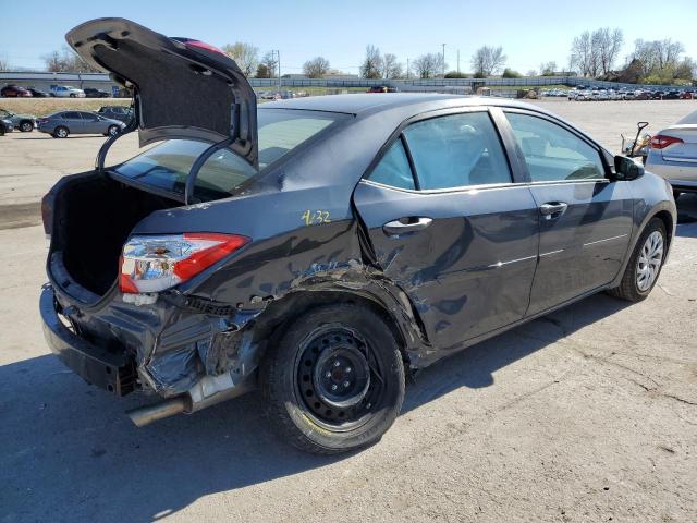 5YFBURHEXJP794627 - 2018 TOYOTA COROLLA L BLUE photo 3