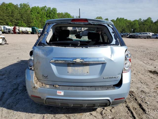 2GNALCEK0E6106686 - 2014 CHEVROLET EQUINOX LT BLUE photo 6