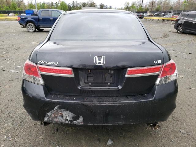 1HGCP3F71CA013922 - 2012 HONDA ACCORD EX BLACK photo 6