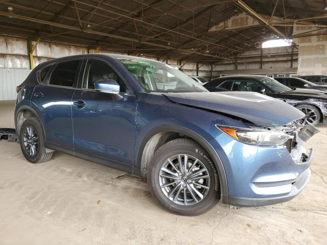 JM3KFBCM5M1493117 - 2021 MAZDA CX-5 TOURING BLUE photo 4