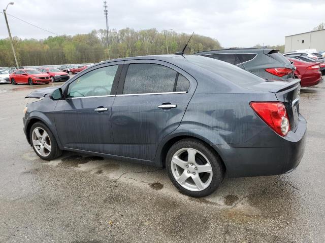 1G1JE5SB8D4107161 - 2013 CHEVROLET SONIC LTZ GRAY photo 2