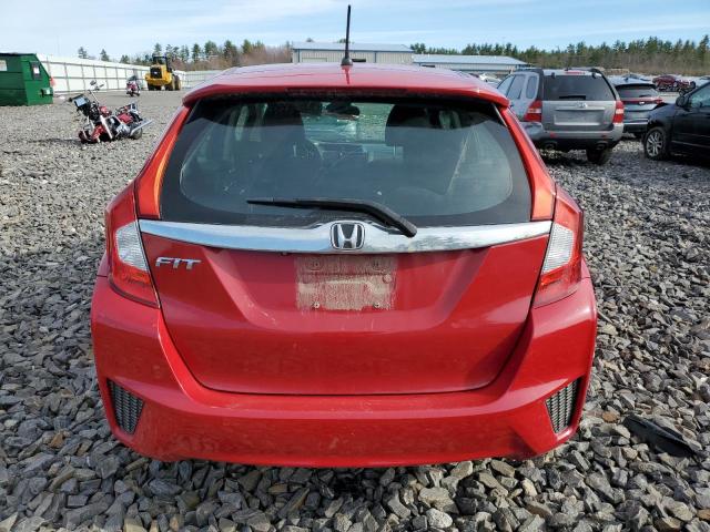 3HGGK5G81FM708962 - 2015 HONDA FIT EX RED photo 6