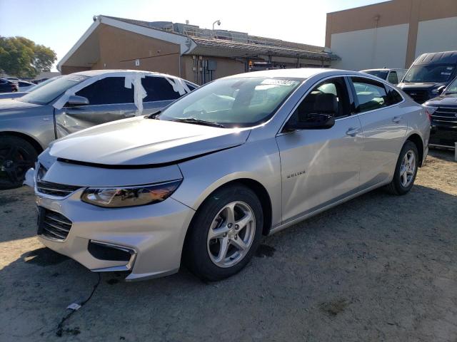 1G1ZB5ST0JF259424 - 2018 CHEVROLET MALIBU LS SILVER photo 1