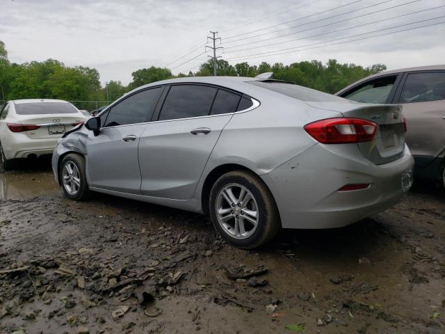 1G1BE5SMXG7291186 - 2016 CHEVROLET CRUZE LT SILVER photo 2