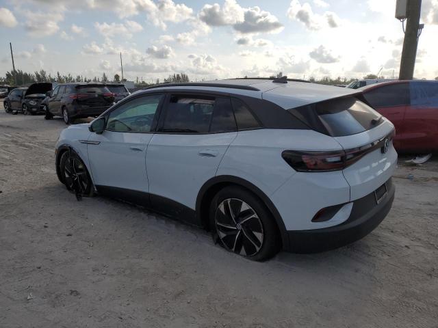 WVGTMPE22NP073627 - 2022 VOLKSWAGEN ID.4 PRO S თეთრი ფოტო 2