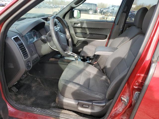 1FMCU0DGXBKC45187 - 2011 FORD ESCAPE XLT RED photo 7