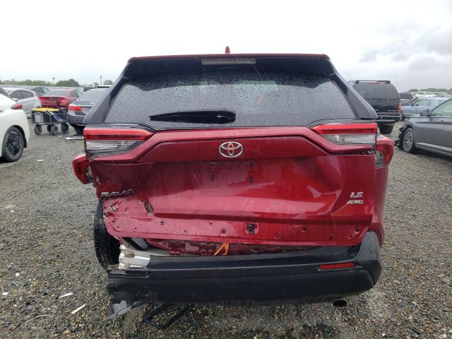 2T3F1RFV3NW283768 - 2022 TOYOTA RAV4 LE BURGUNDY photo 6