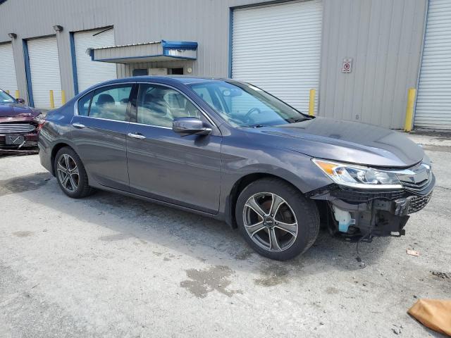 1HGCR3F81HA009850 - 2017 HONDA ACCORD EXL GRAY photo 4