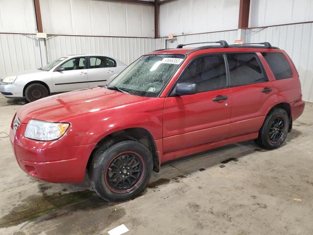 JF1SG63666H742104 - 2006 SUBARU FORESTER 2.5X RED photo 1
