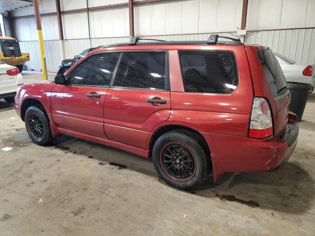 JF1SG63666H742104 - 2006 SUBARU FORESTER 2.5X RED photo 2