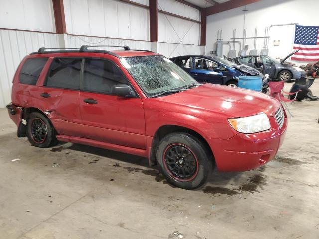 JF1SG63666H742104 - 2006 SUBARU FORESTER 2.5X RED photo 4
