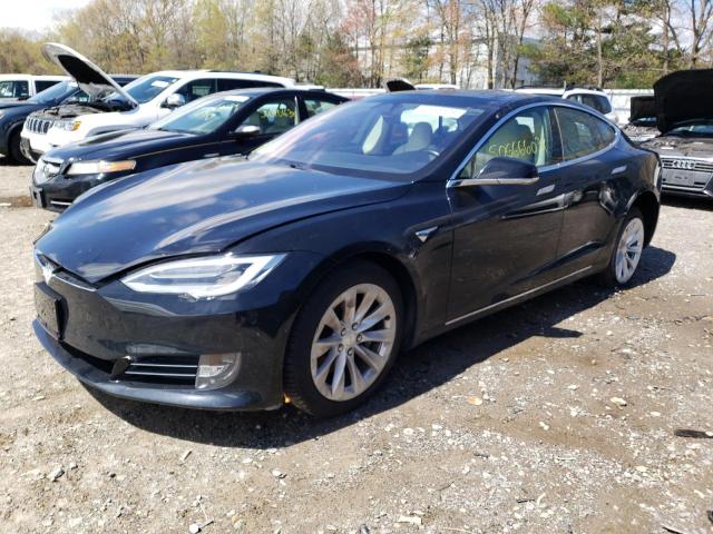 5YJSA1E22JF261087 - 2018 TESLA MODEL S Schwarz Foto 1
