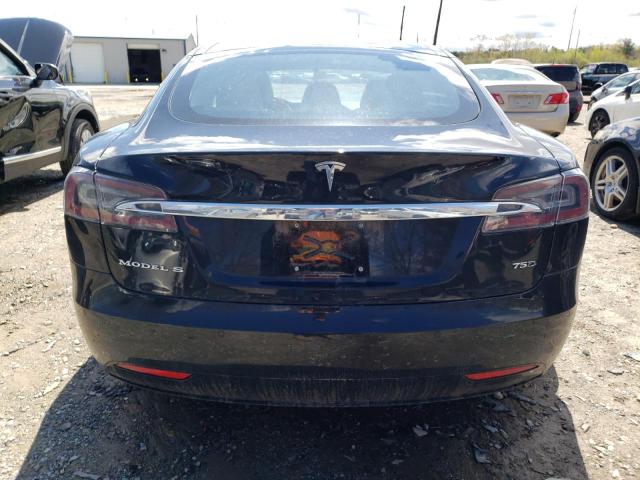 5YJSA1E22JF261087 - 2018 TESLA MODEL S Schwarz Foto 6