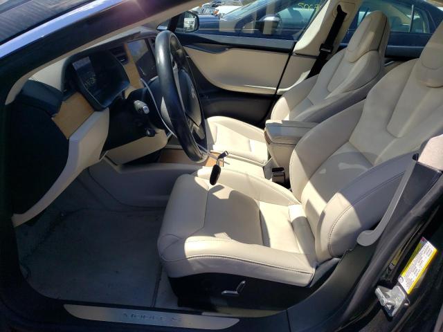 5YJSA1E22JF261087 - 2018 TESLA MODEL S Schwarz Foto 7