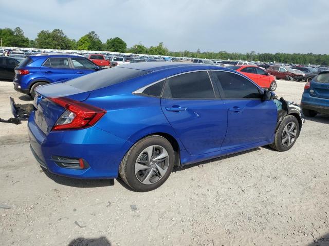 2HGFC2F69KH600508 - 2019 HONDA CIVIC LX BLUE photo 3