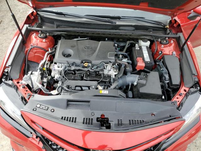 4T1B61HK7KU257702 - 2019 TOYOTA CAMRY XSE RED photo 11