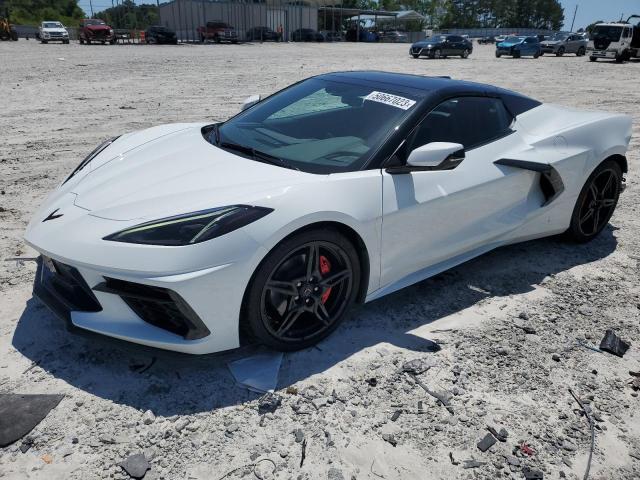 1G1YA3D40M5110000 - 2021 CHEVROLET CORVETTE STINGRAY 1LT WHITE photo 1