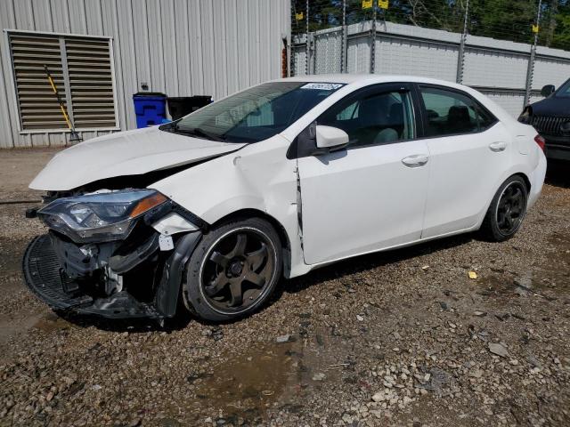 2T1BURHE8GC734743 - 2016 TOYOTA COROLLA L WHITE photo 1