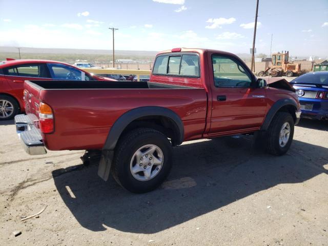 5TENM92N04Z466136 - 2004 TOYOTA TACOMA PRERUNNER RED photo 3