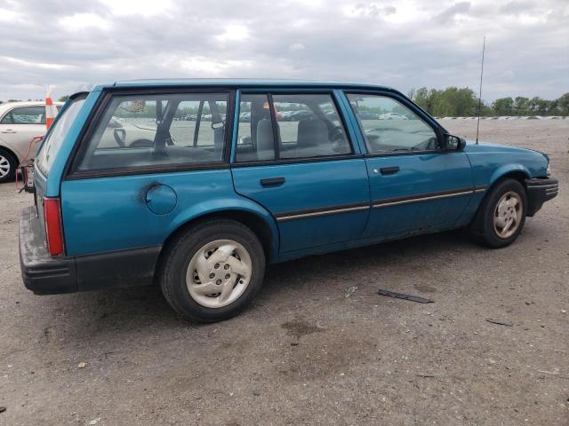 1G1JC8442N7246787 - 1992 CHEVROLET CAVALIER VL BLUE photo 3